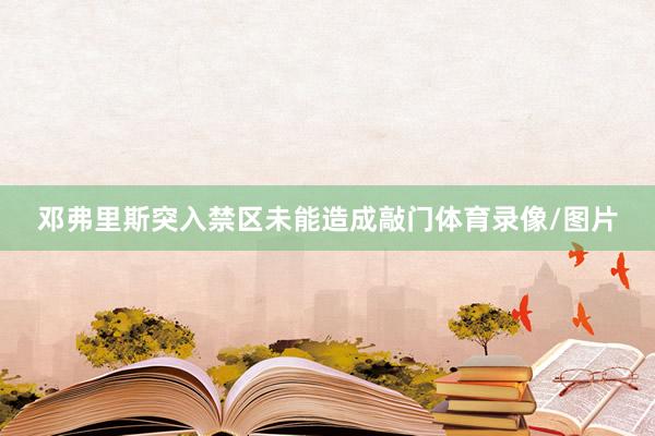 邓弗里斯突入禁区未能造成敲门体育录像/图片