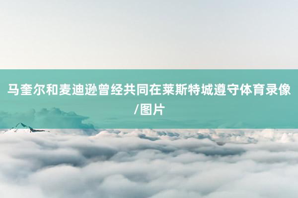 马奎尔和麦迪逊曾经共同在莱斯特城遵守体育录像/图片