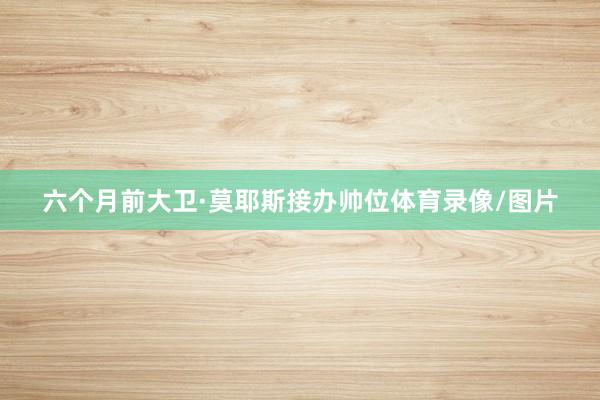 六个月前大卫·莫耶斯接办帅位体育录像/图片