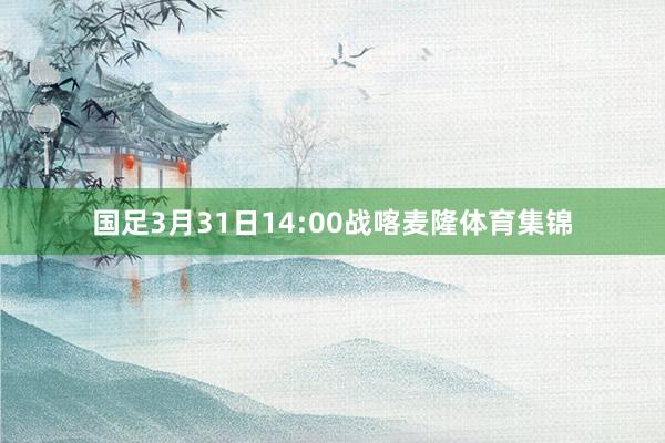 国足3月31日14:00战喀麦隆体育集锦