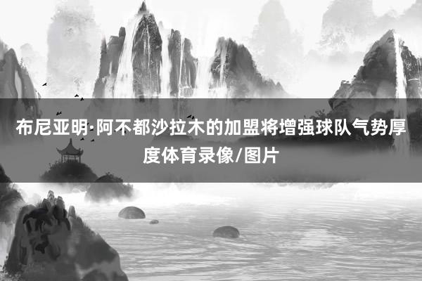 布尼亚明·阿不都沙拉木的加盟将增强球队气势厚度体育录像/图片