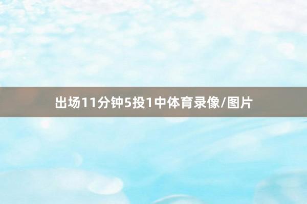 出场11分钟5投1中体育录像/图片