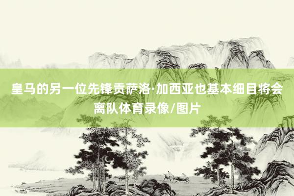 皇马的另一位先锋贡萨洛·加西亚也基本细目将会离队体育录像/图片