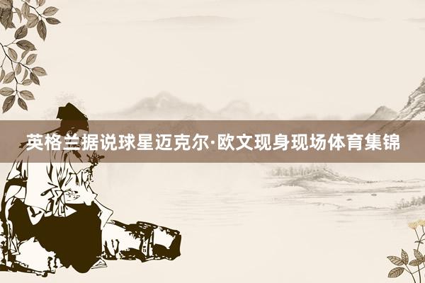 英格兰据说球星迈克尔·欧文现身现场体育集锦
